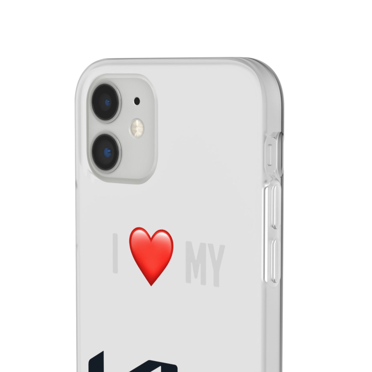 Kia Phone Case - Flexible And Frosted TPU Plastic I Love My Kia Phone Case