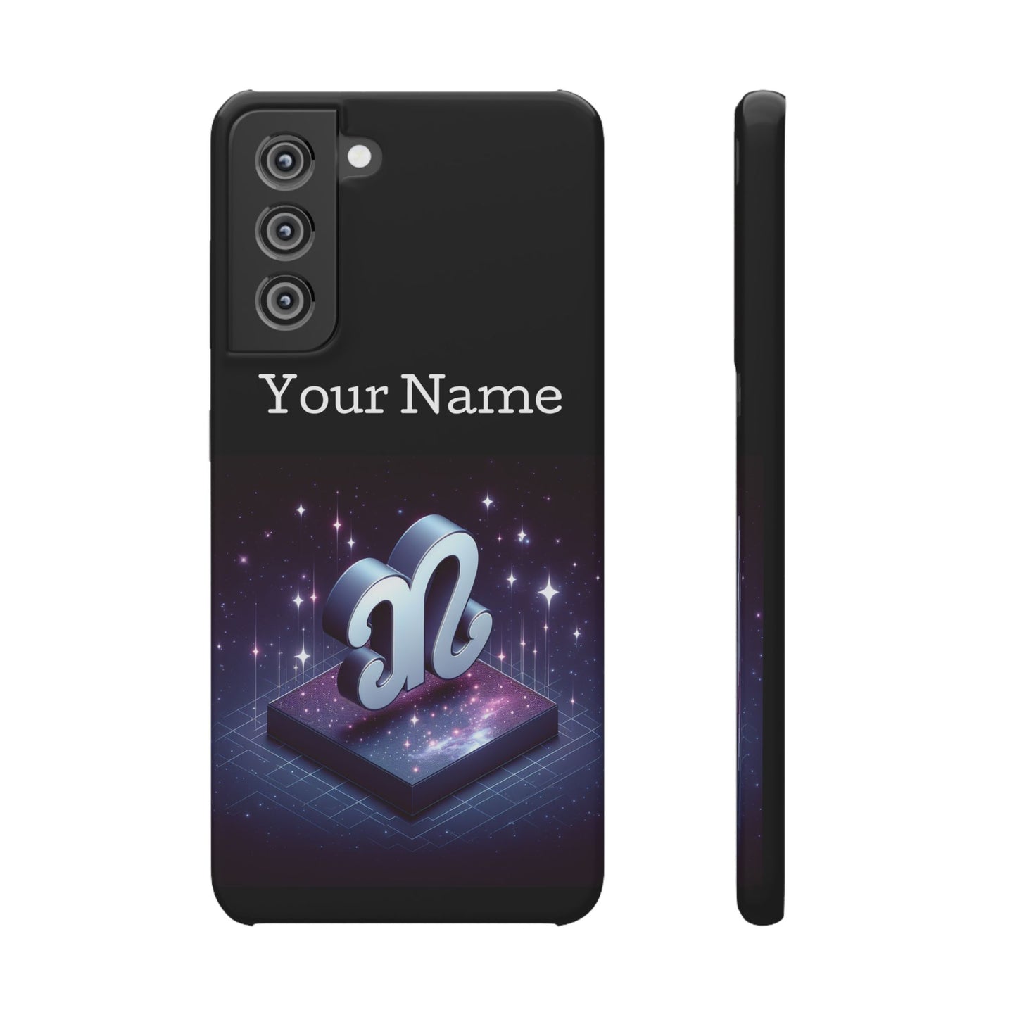 Capricorn Phone Case - Zodiac Polycarbonate Snap Case Phone Protection
