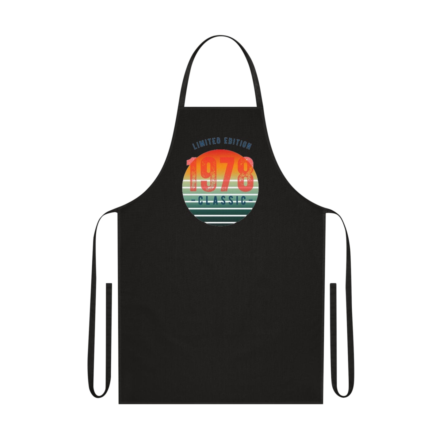 Personalised Custom Limited Edition 1978 Cotton Apron