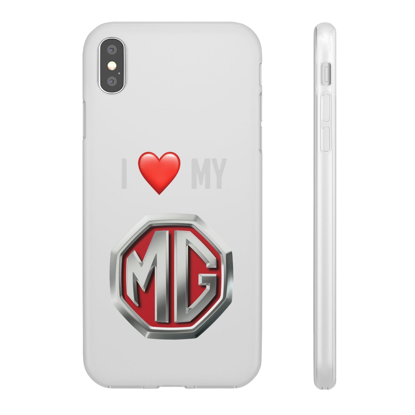 MG Phone Case - Flexible And Frosted TPU Plastic I Love My MG Phone Case