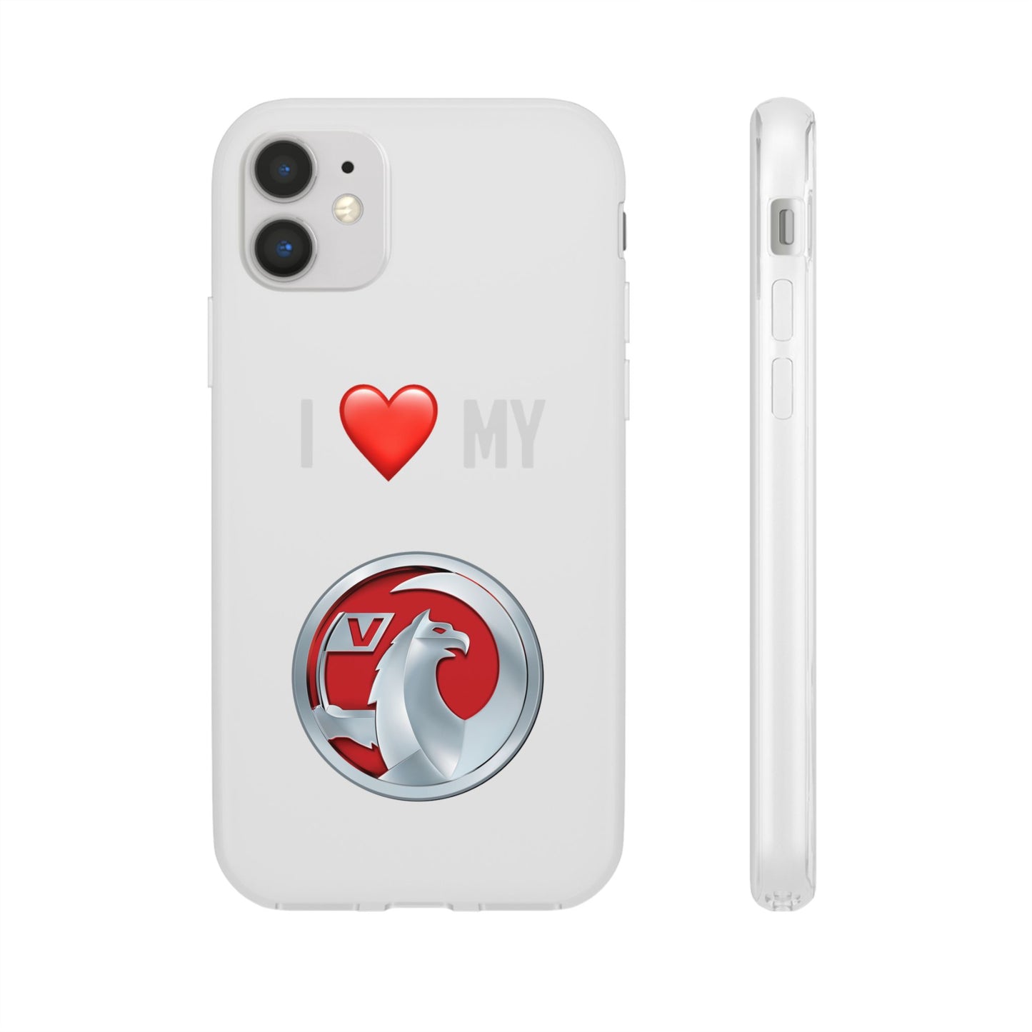 Vauxhall Phone Case - Flexible And Frosted TPU Plastic I Love My Vauxhall Phone Case