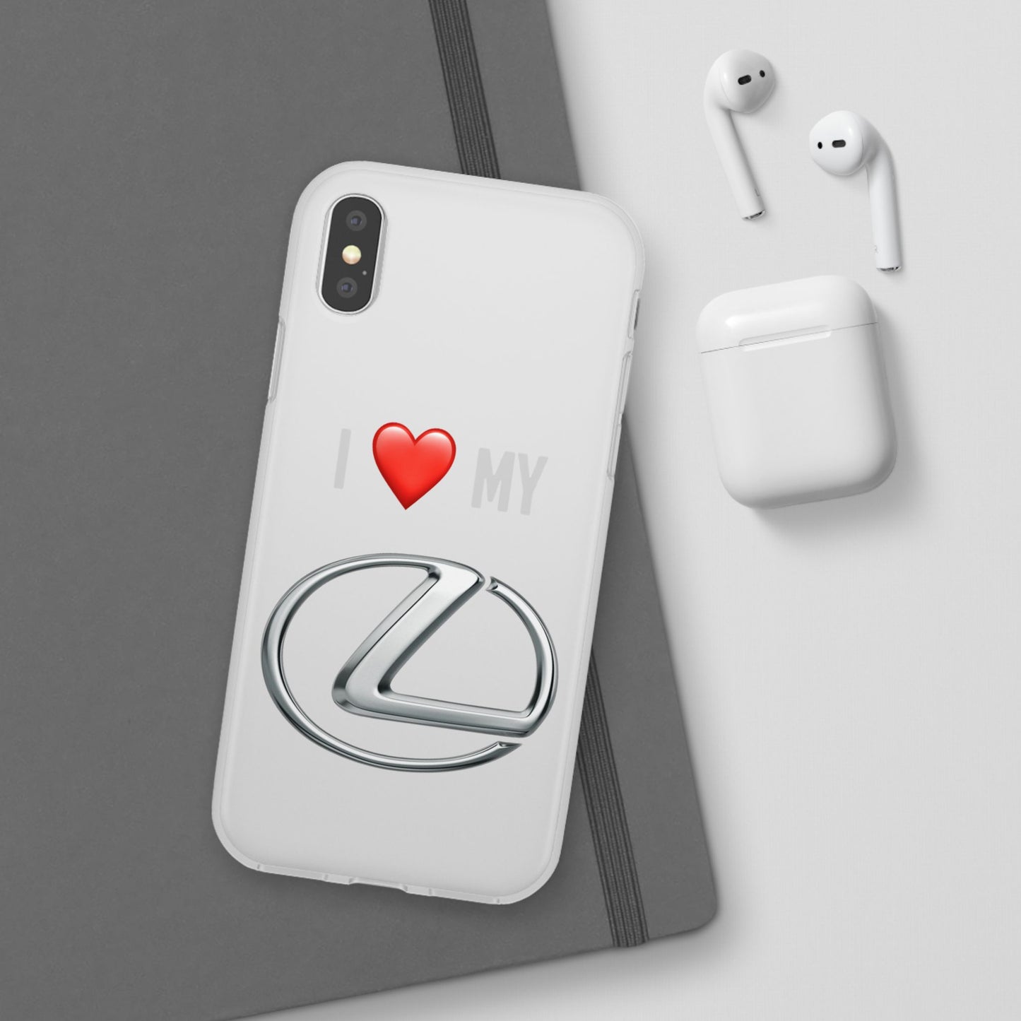 Lexus Phone Case - Flexible And Frosted TPU Plastic I Love My Lexus Phone Case