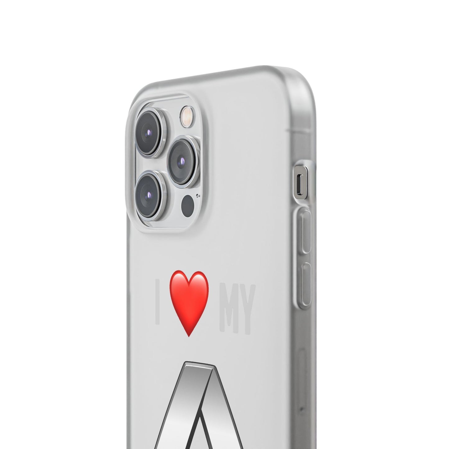 Renault Phone Case - Flexible And Frosted TPU Plastic I Love My Renault Phone Case