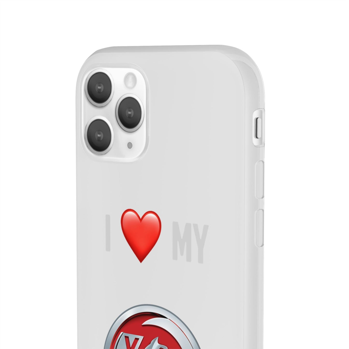 Vauxhall Phone Case - Flexible And Frosted TPU Plastic I Love My Vauxhall Phone Case
