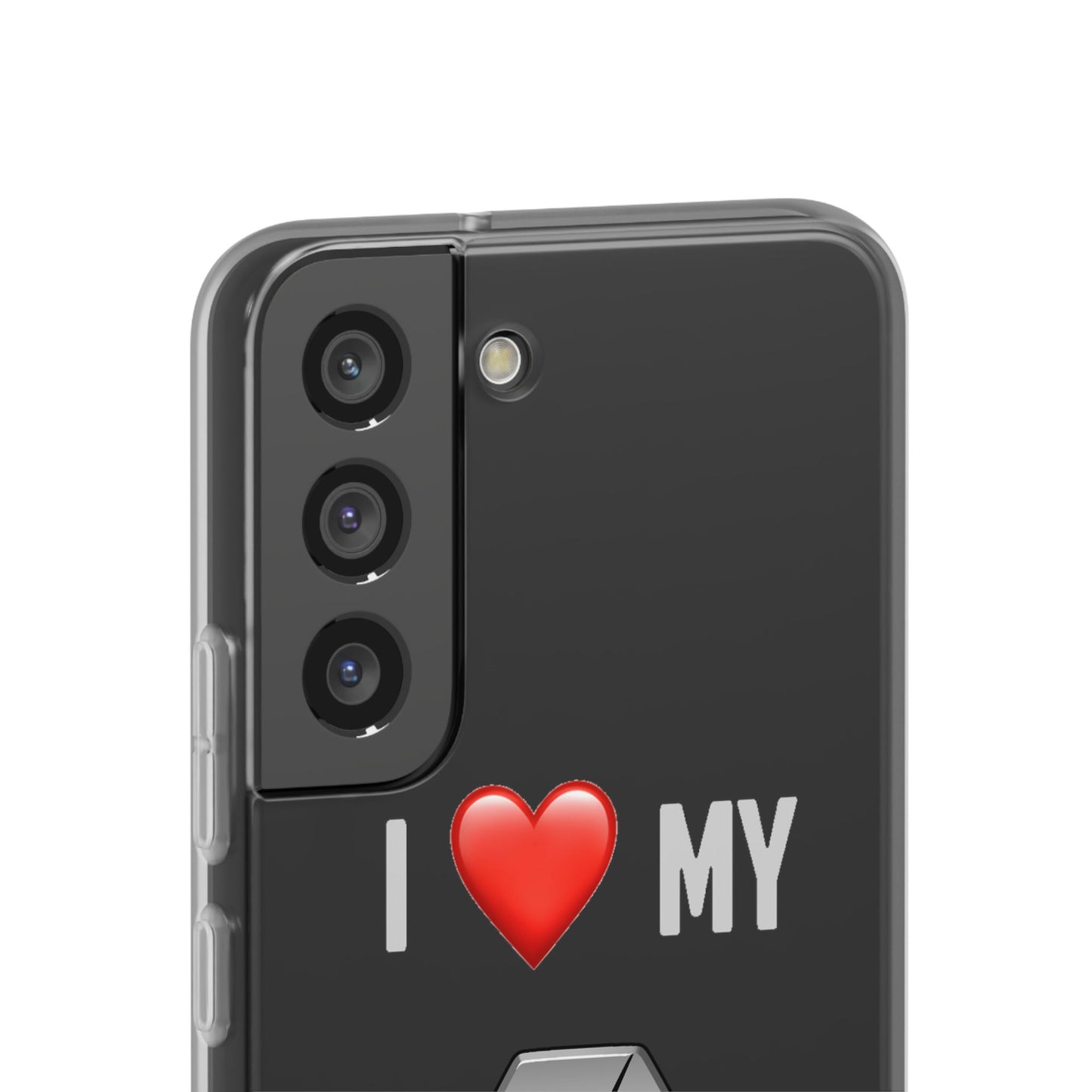 Renault Phone Case - Flexible And Frosted TPU Plastic I Love My Renault Phone Case