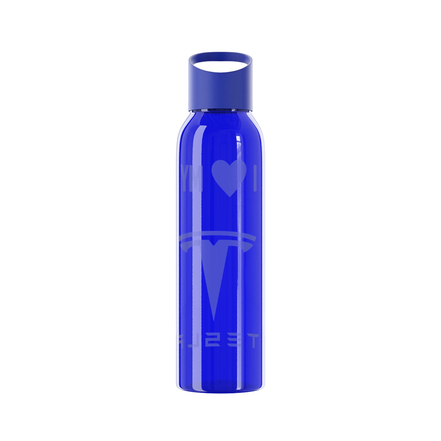 Tesla - I Love My Tesla 22oz Water Bottle