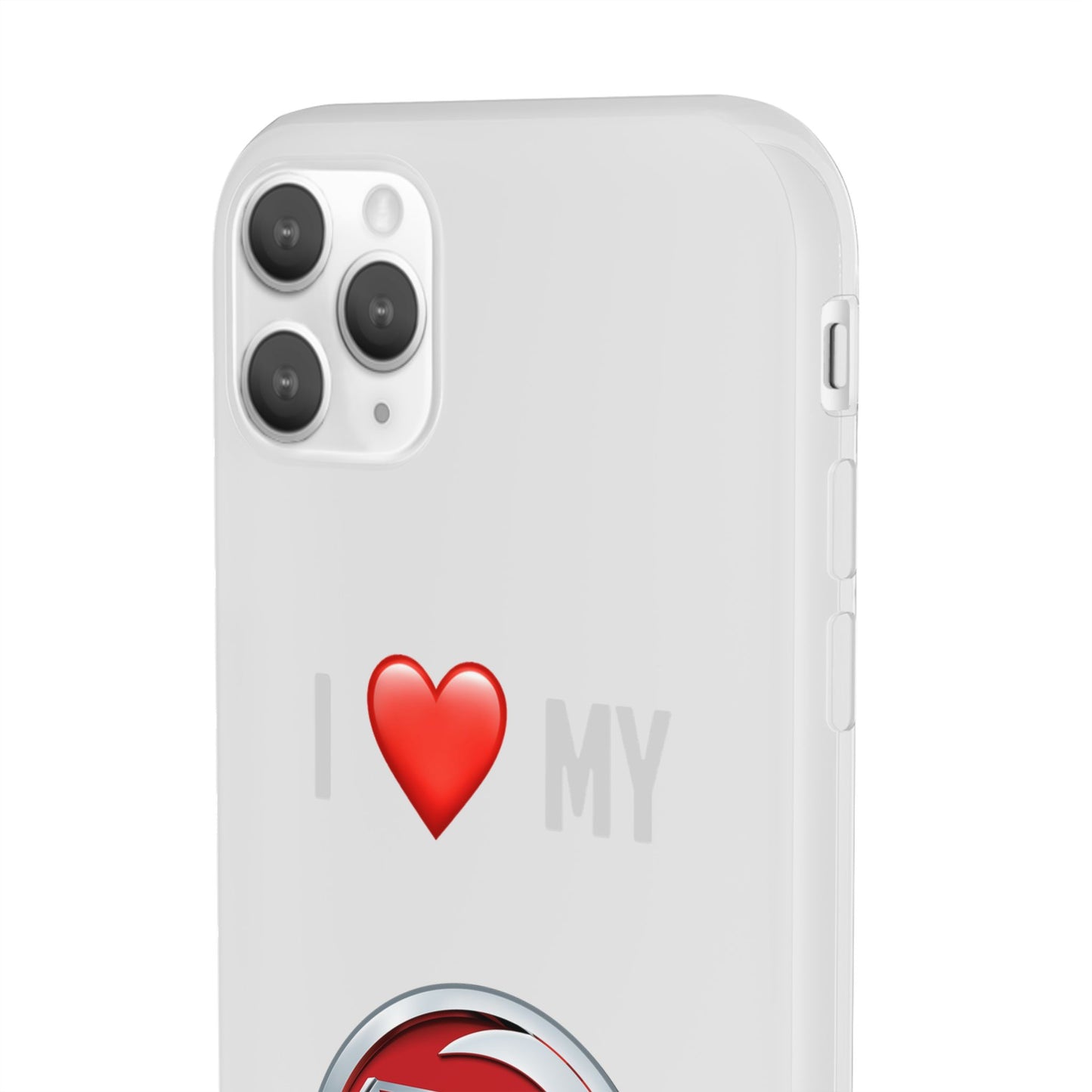 Vauxhall Phone Case - Flexible And Frosted TPU Plastic I Love My Vauxhall Phone Case