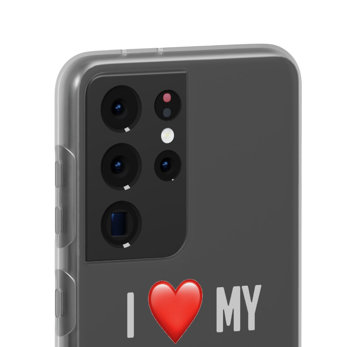 Mini Phone Case - Flexible And Frosted TPU Plastic I Love My Mini Phone Case