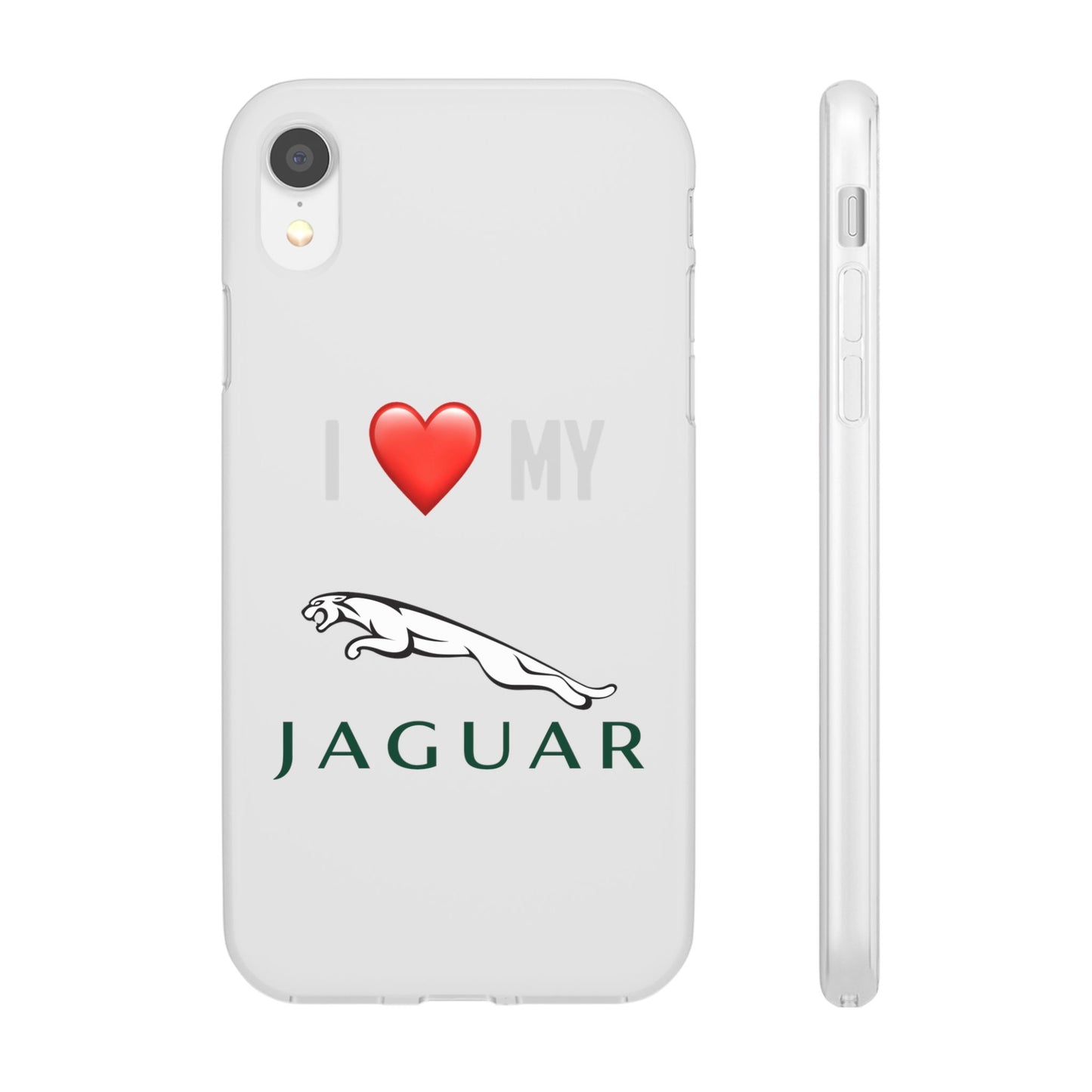 Jaguar Phone Case - Flexible And Frosted TPU Plastic I Love My Jaguar Phone Case