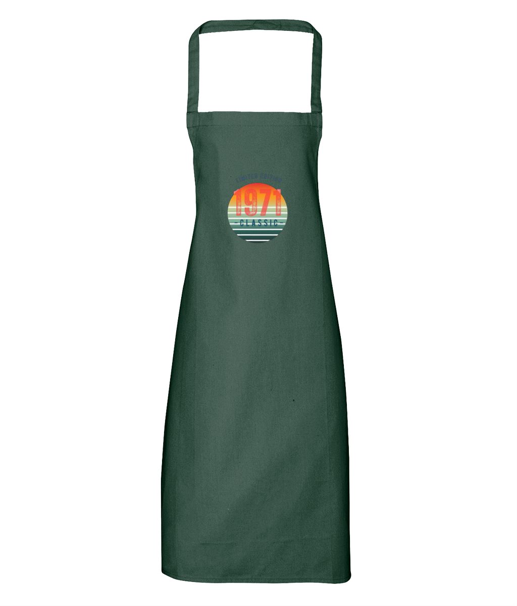Limited Edition Classic 1971 Apron 100% Cotton GC