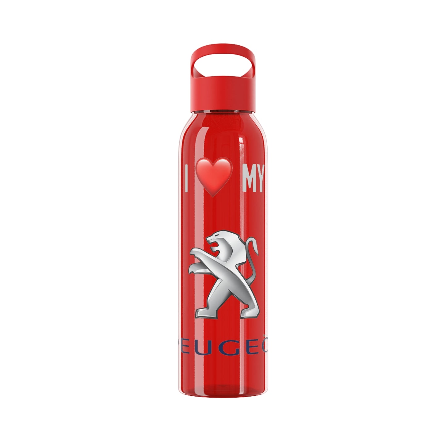 Peugeot - I Love My Peugeot 22oz Water Bottle
