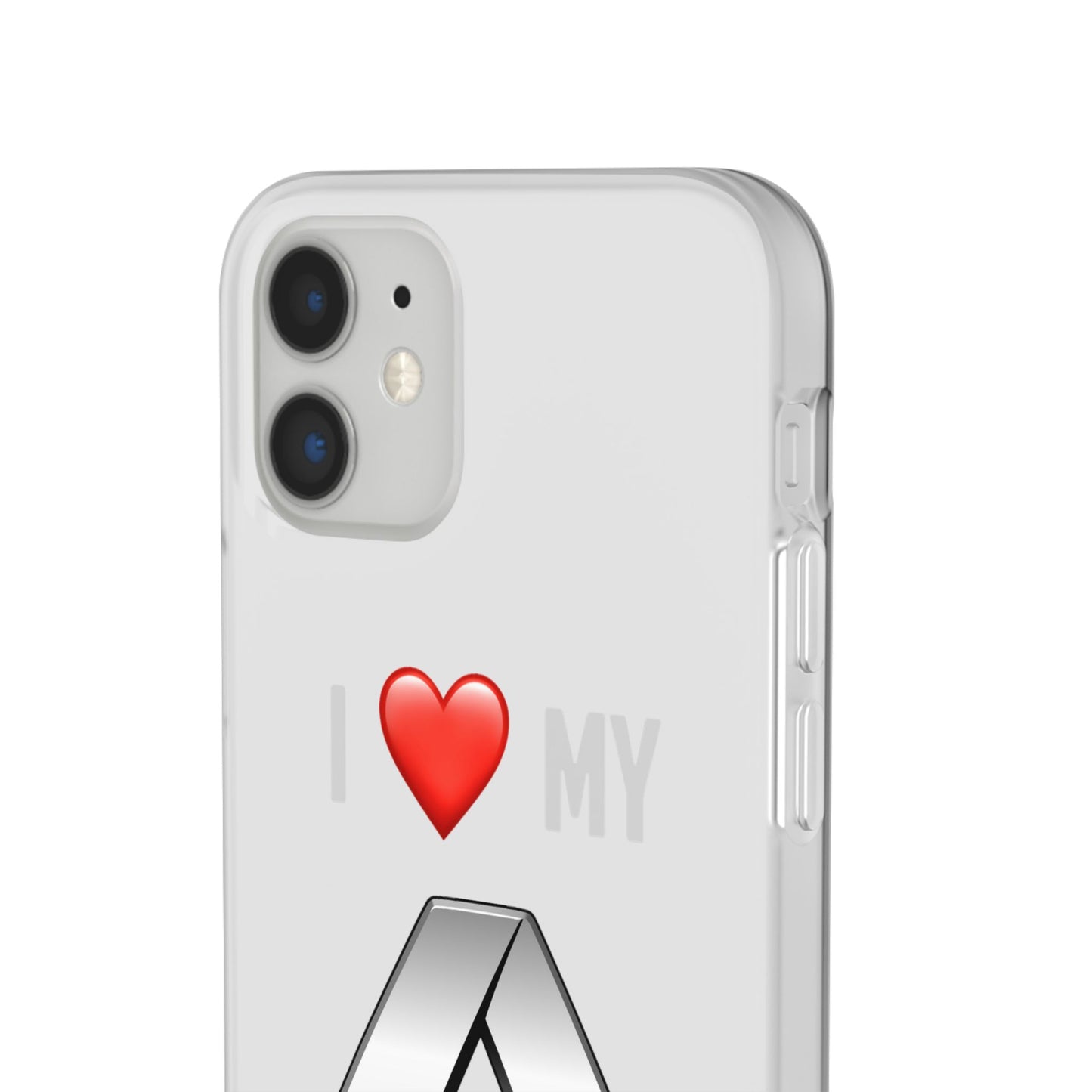 Renault Phone Case - Flexible And Frosted TPU Plastic I Love My Renault Phone Case