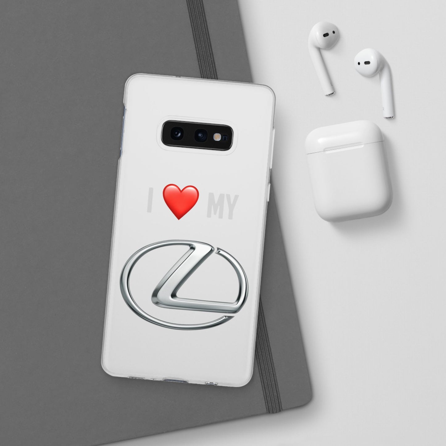 Lexus Phone Case - Flexible And Frosted TPU Plastic I Love My Lexus Phone Case