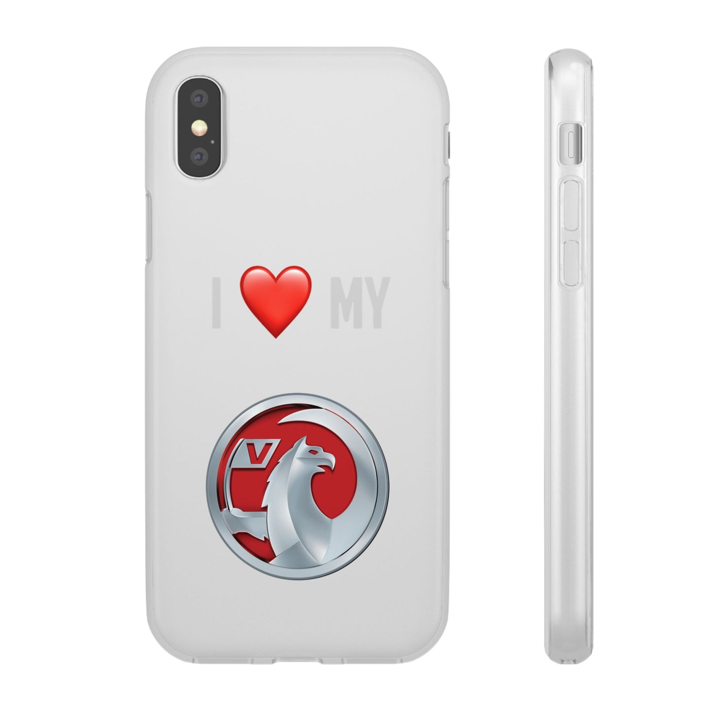Vauxhall Phone Case - Flexible And Frosted TPU Plastic I Love My Vauxhall Phone Case