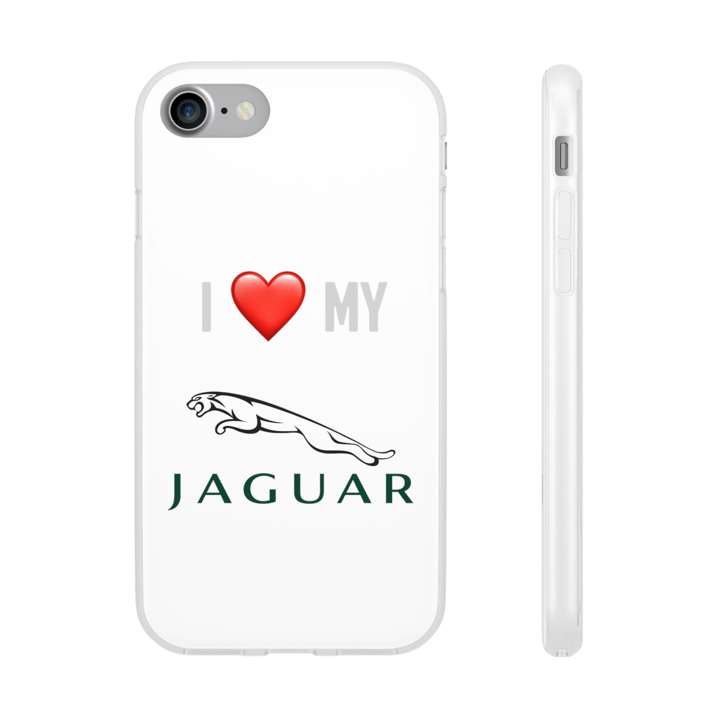 Jaguar Phone Case - Flexible And Frosted TPU Plastic I Love My Jaguar Phone Case