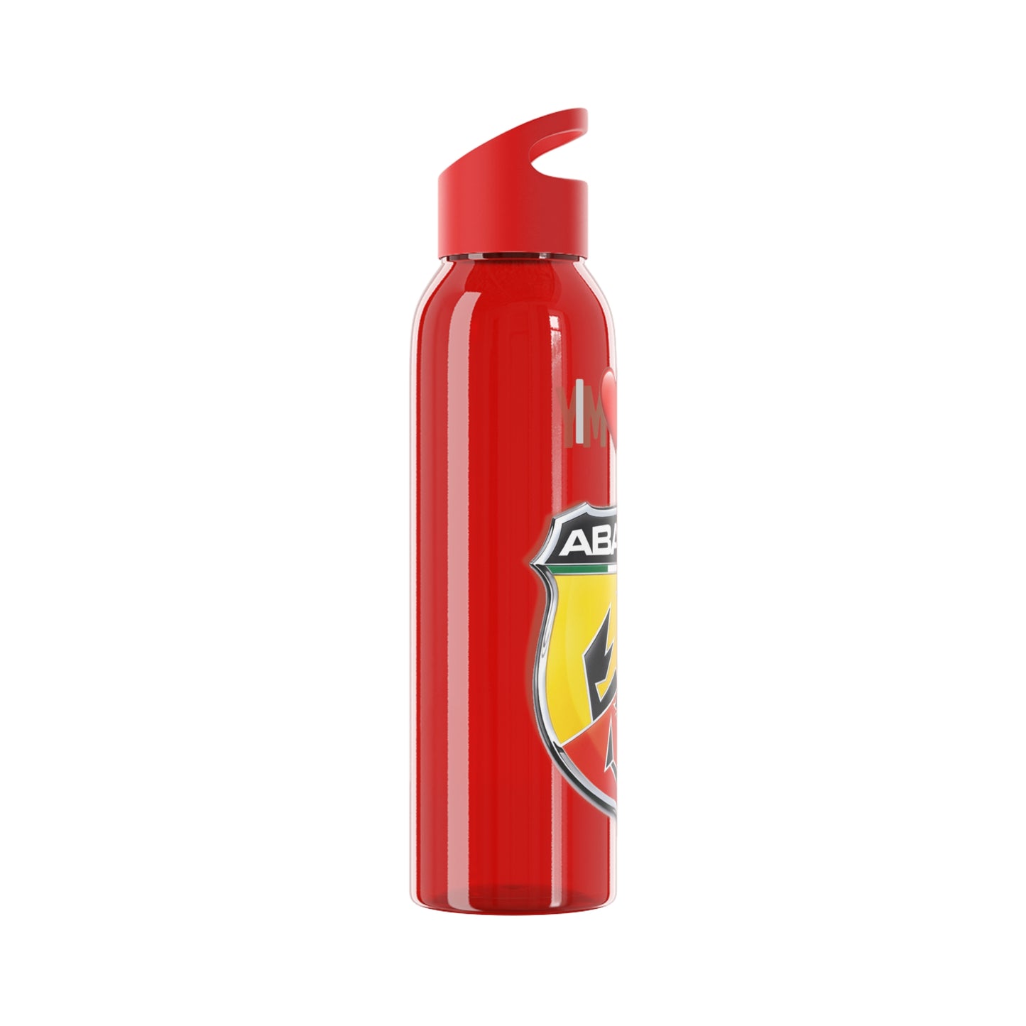 Abarth - I Love My Abarth 22oz Water Bottle