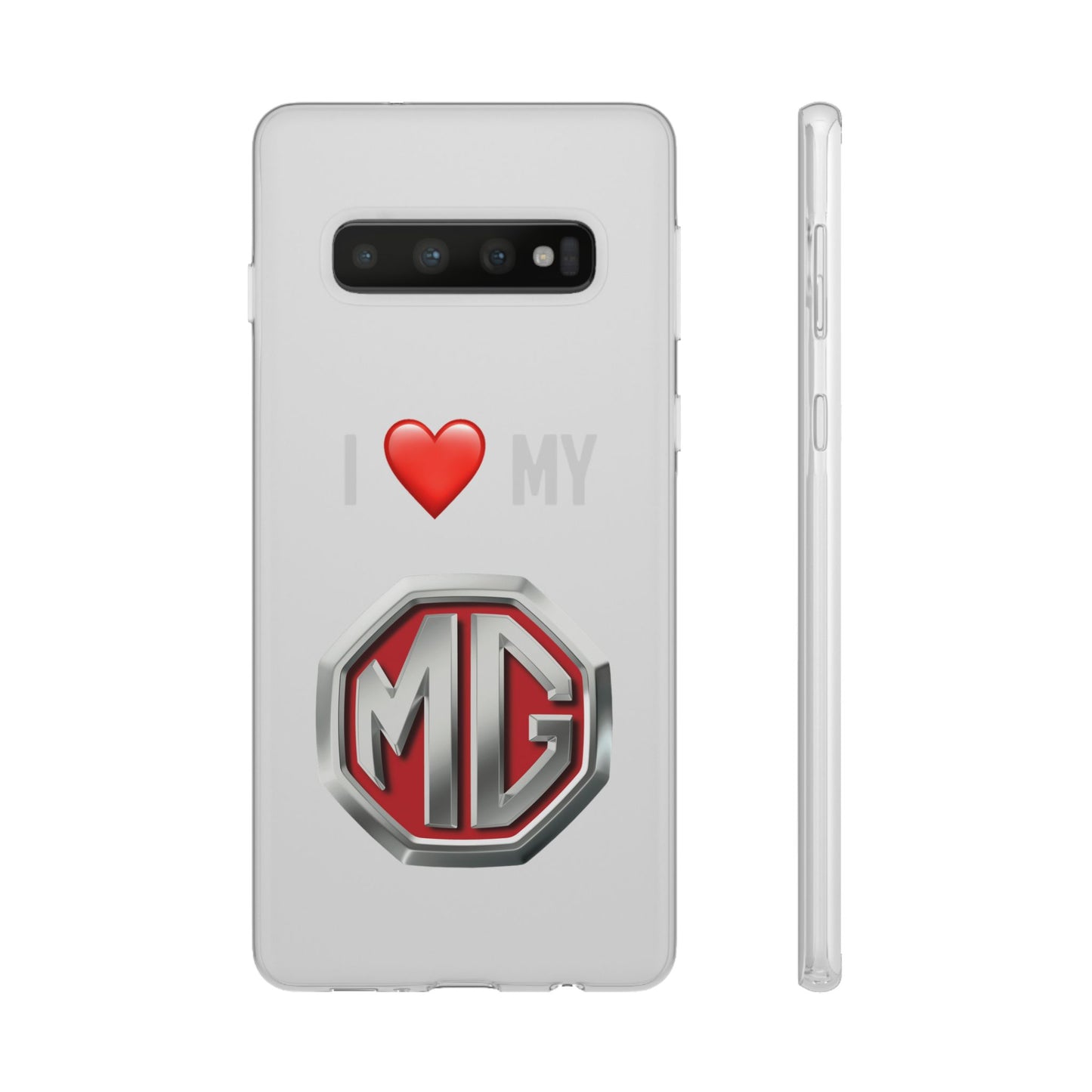 MG Phone Case - Flexible And Frosted TPU Plastic I Love My MG Phone Case