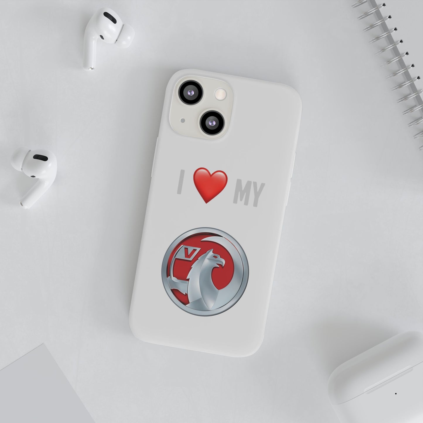 Vauxhall Phone Case - Flexible And Frosted TPU Plastic I Love My Vauxhall Phone Case