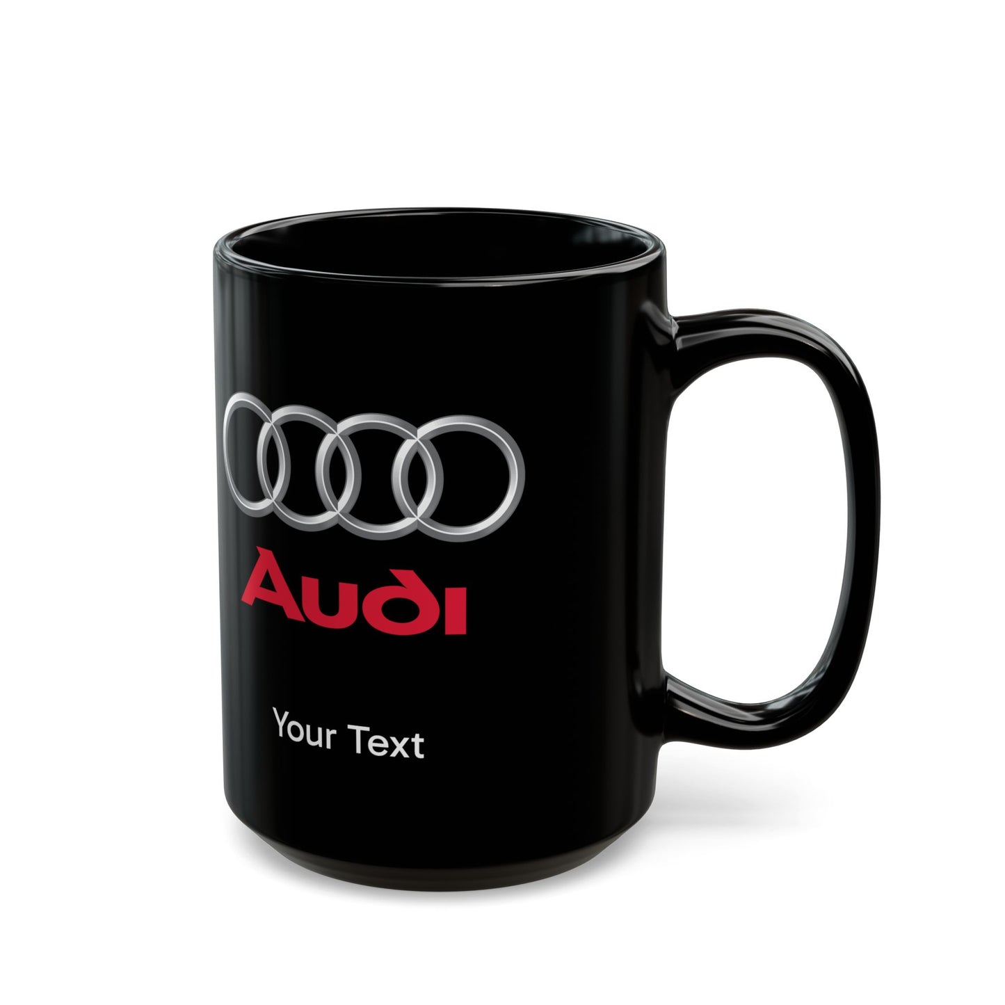 Audi Mug (With or Without Personalisation) 11oz or 15oz. Perfect Gift