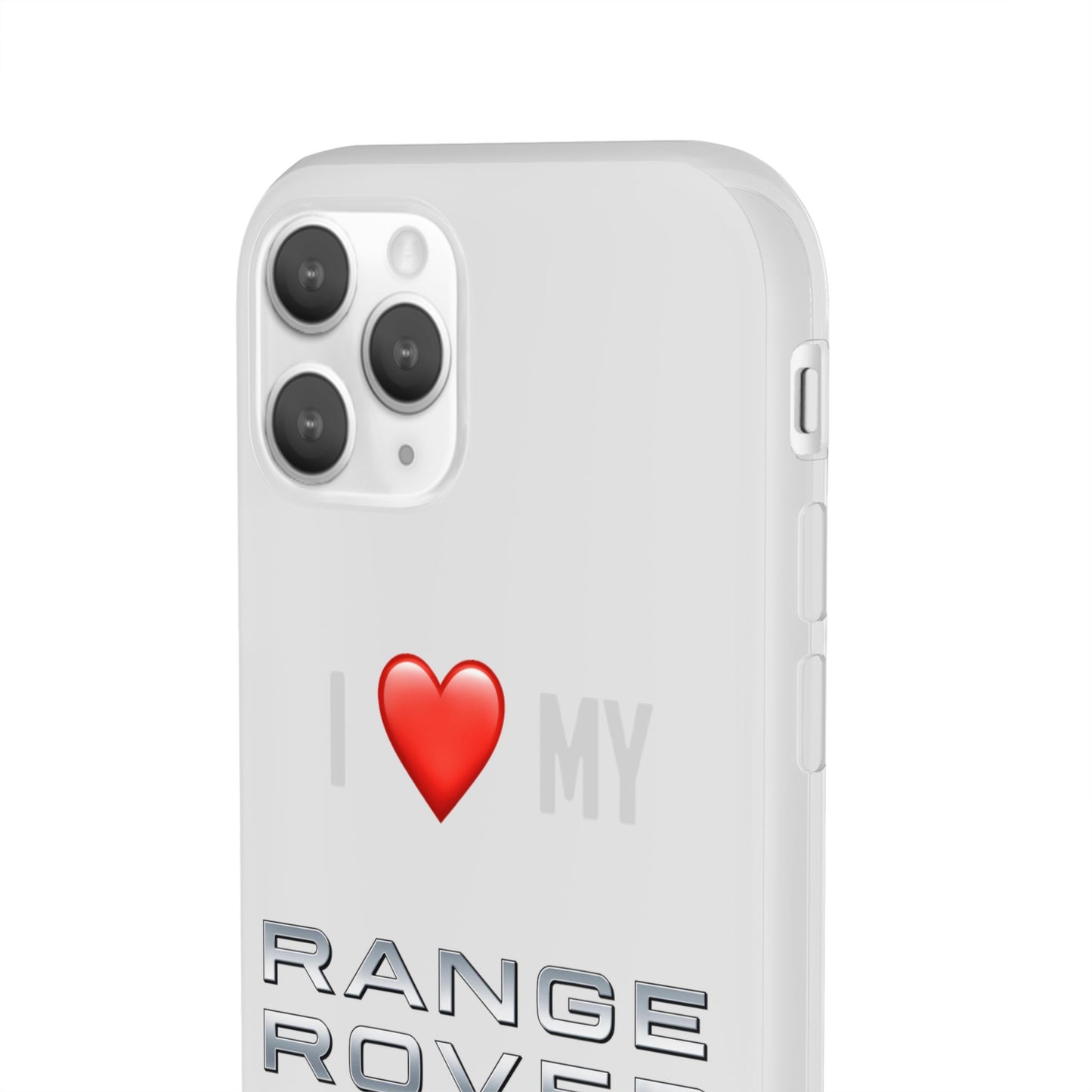 Range Rover Phone Case - Flexible And Frosted TPU Plastic I Love My Range Rover Phone Case