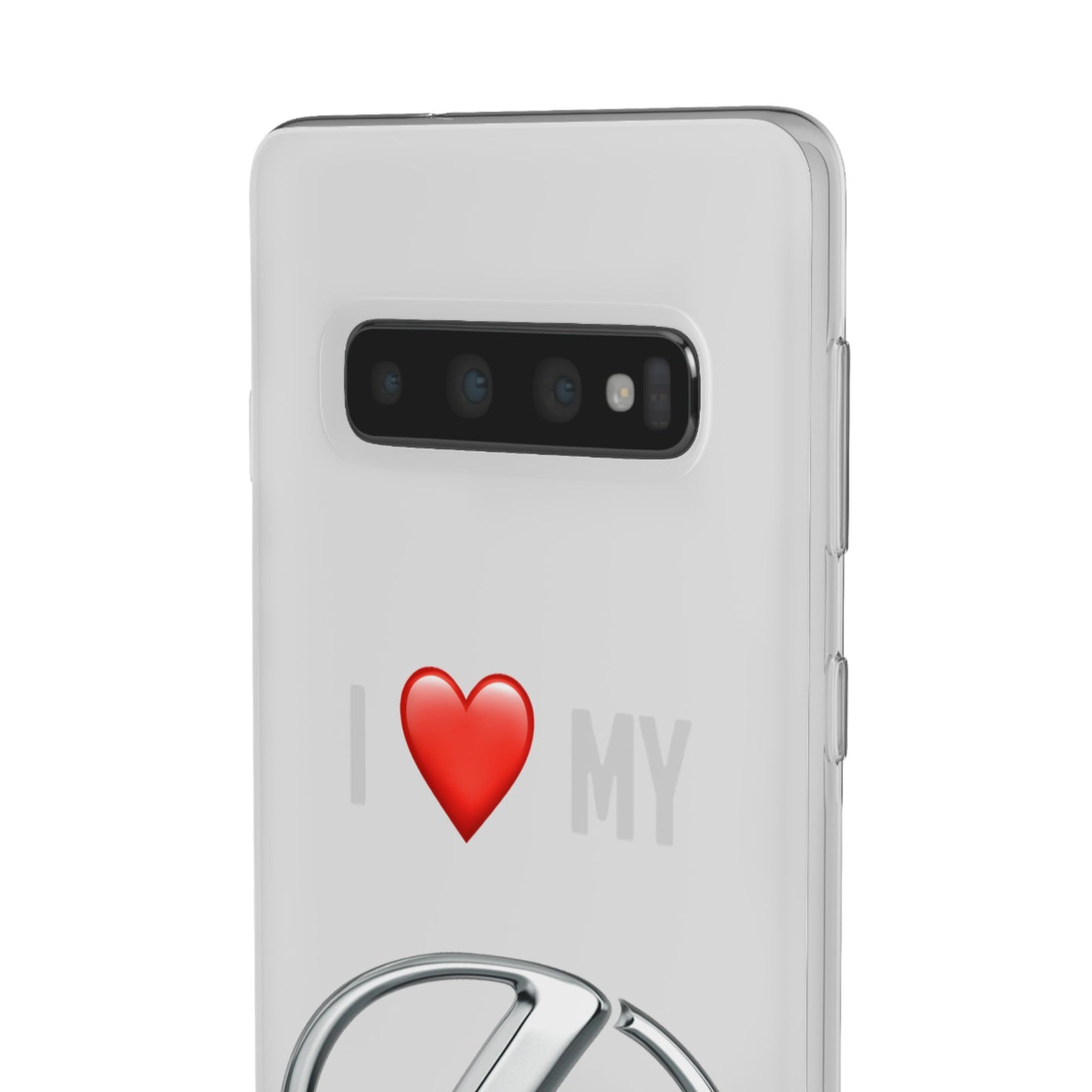 Lexus Phone Case - Flexible And Frosted TPU Plastic I Love My Lexus Phone Case