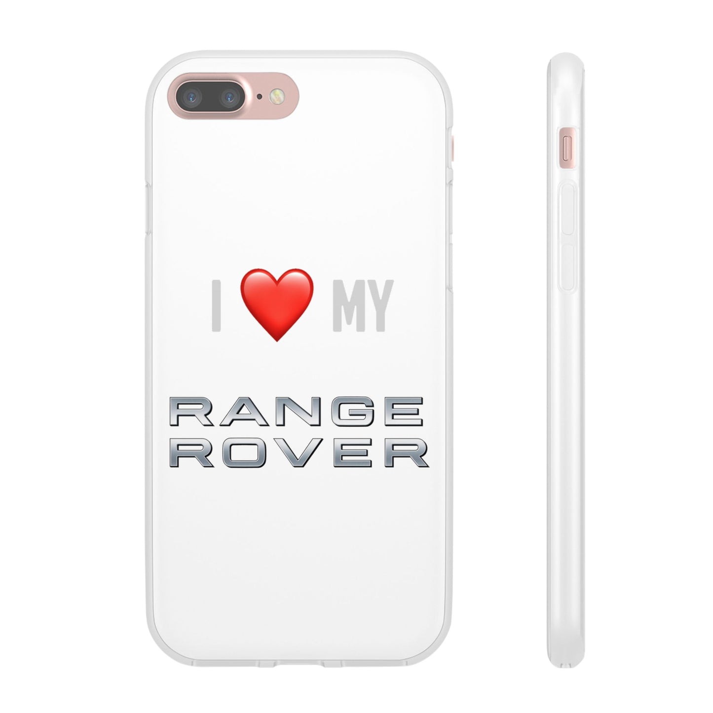 Range Rover Phone Case - Flexible And Frosted TPU Plastic I Love My Range Rover Phone Case