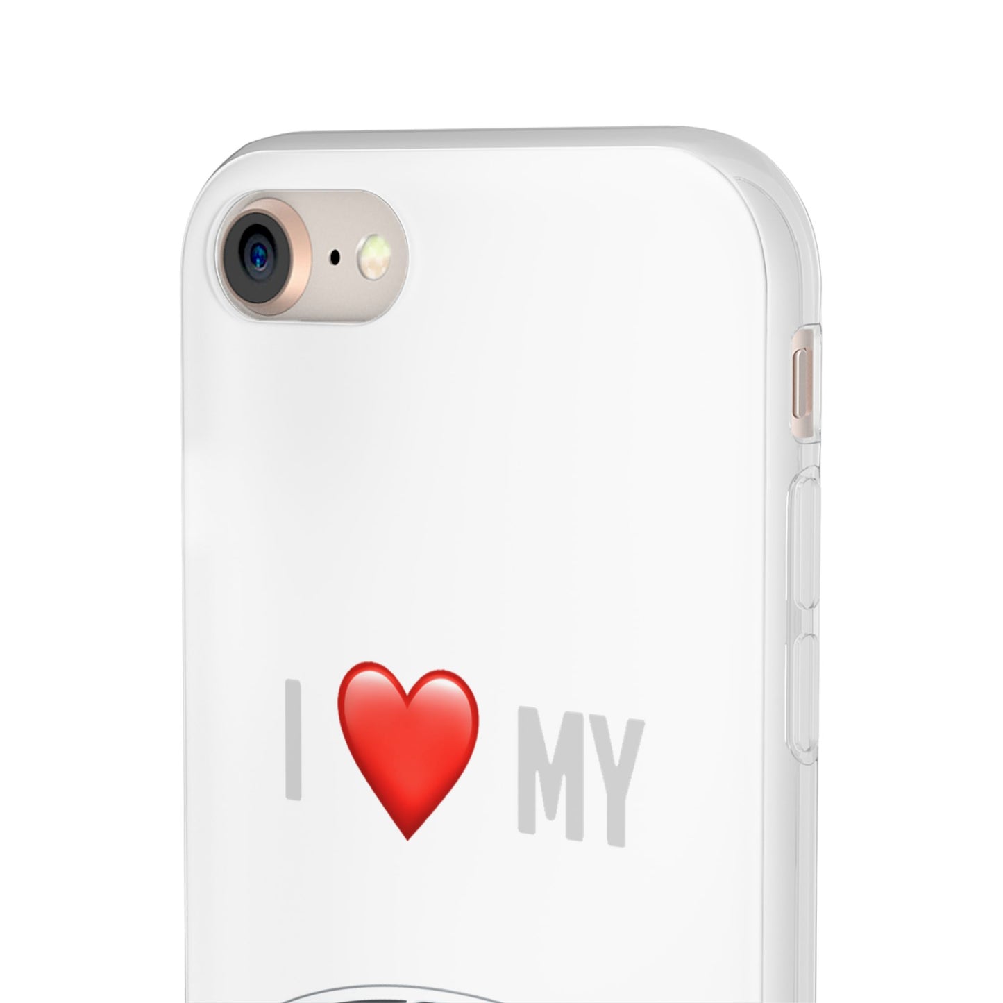 Hyundai Phone Case - Flexible And Frosted TPU Plastic I Love My Hyundai Phone Case