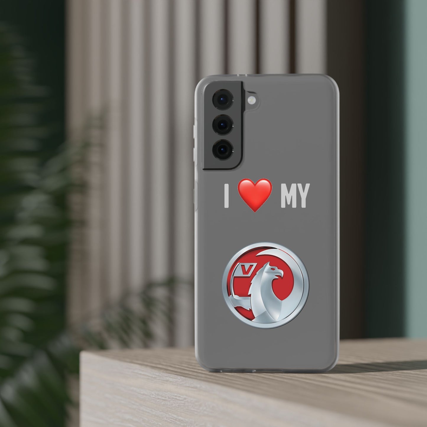 Vauxhall Phone Case - Flexible And Frosted TPU Plastic I Love My Vauxhall Phone Case