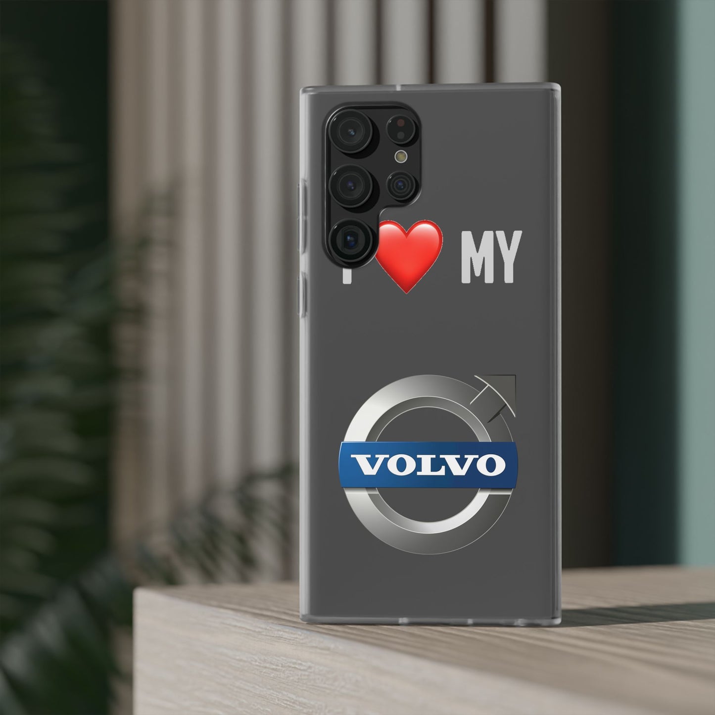 I  Love My Volvo Phone Case – Slim Flexible Protective Cover