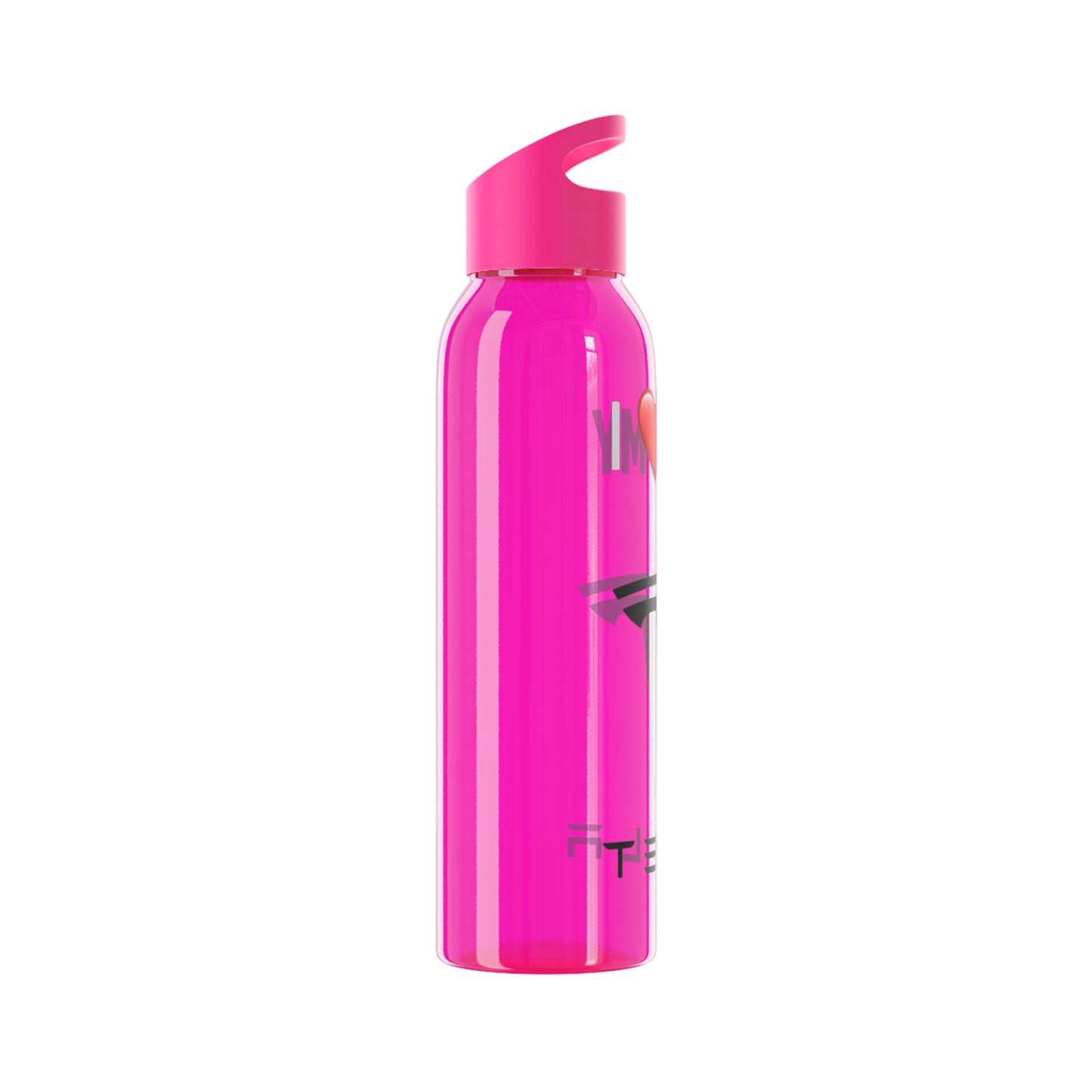 Tesla - I Love My Tesla 22oz Water Bottle