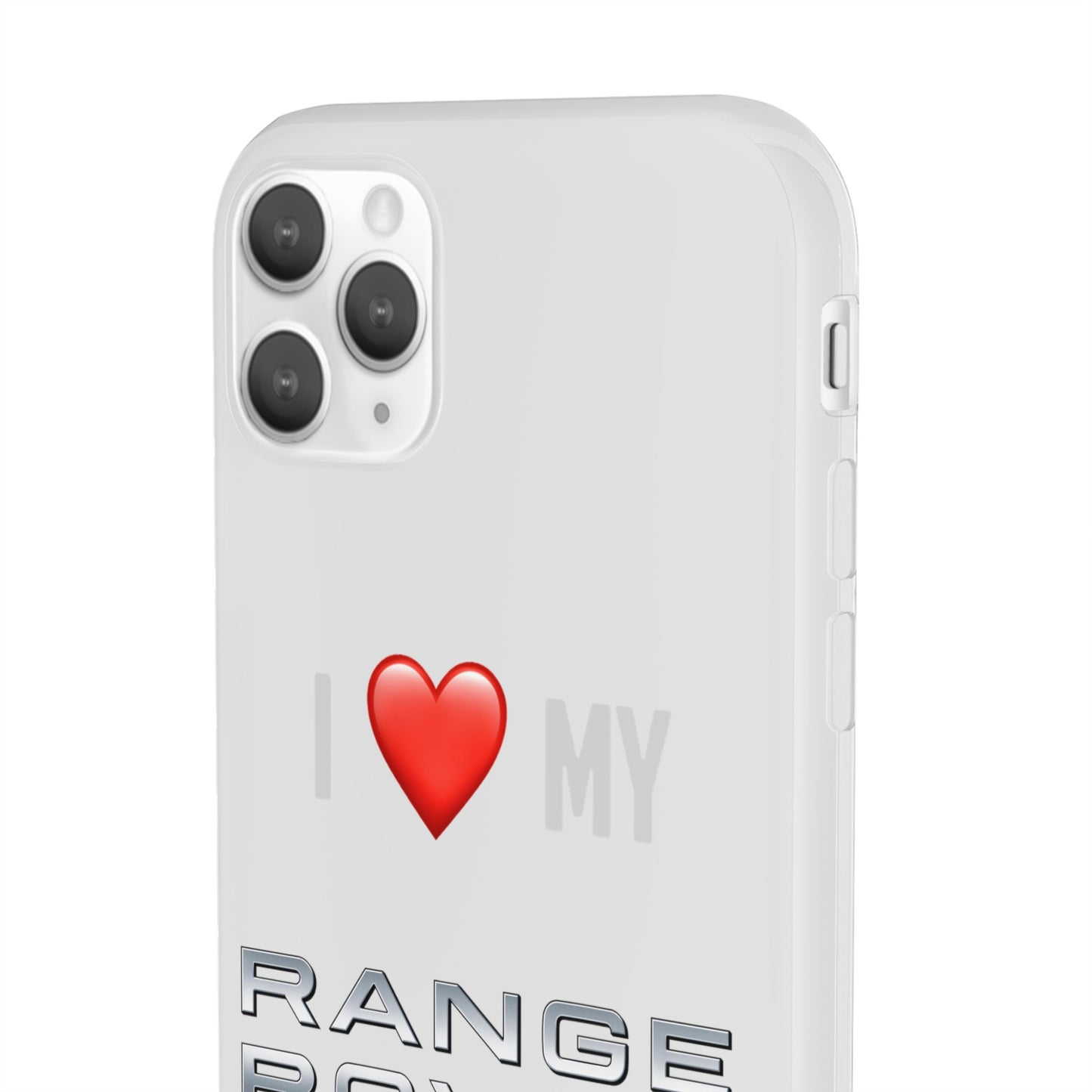 Range Rover Phone Case - Flexible And Frosted TPU Plastic I Love My Range Rover Phone Case