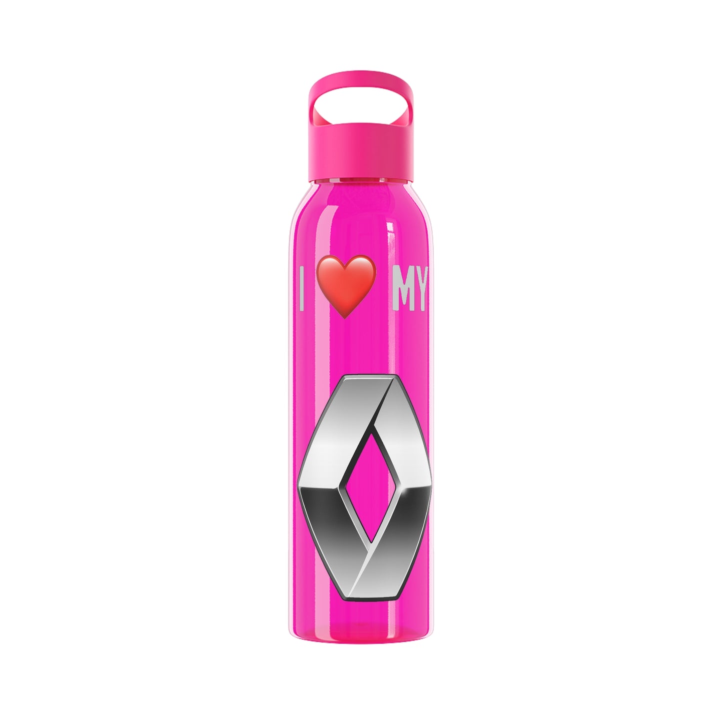 Renault - I Love My Renault 22oz Water Bottle