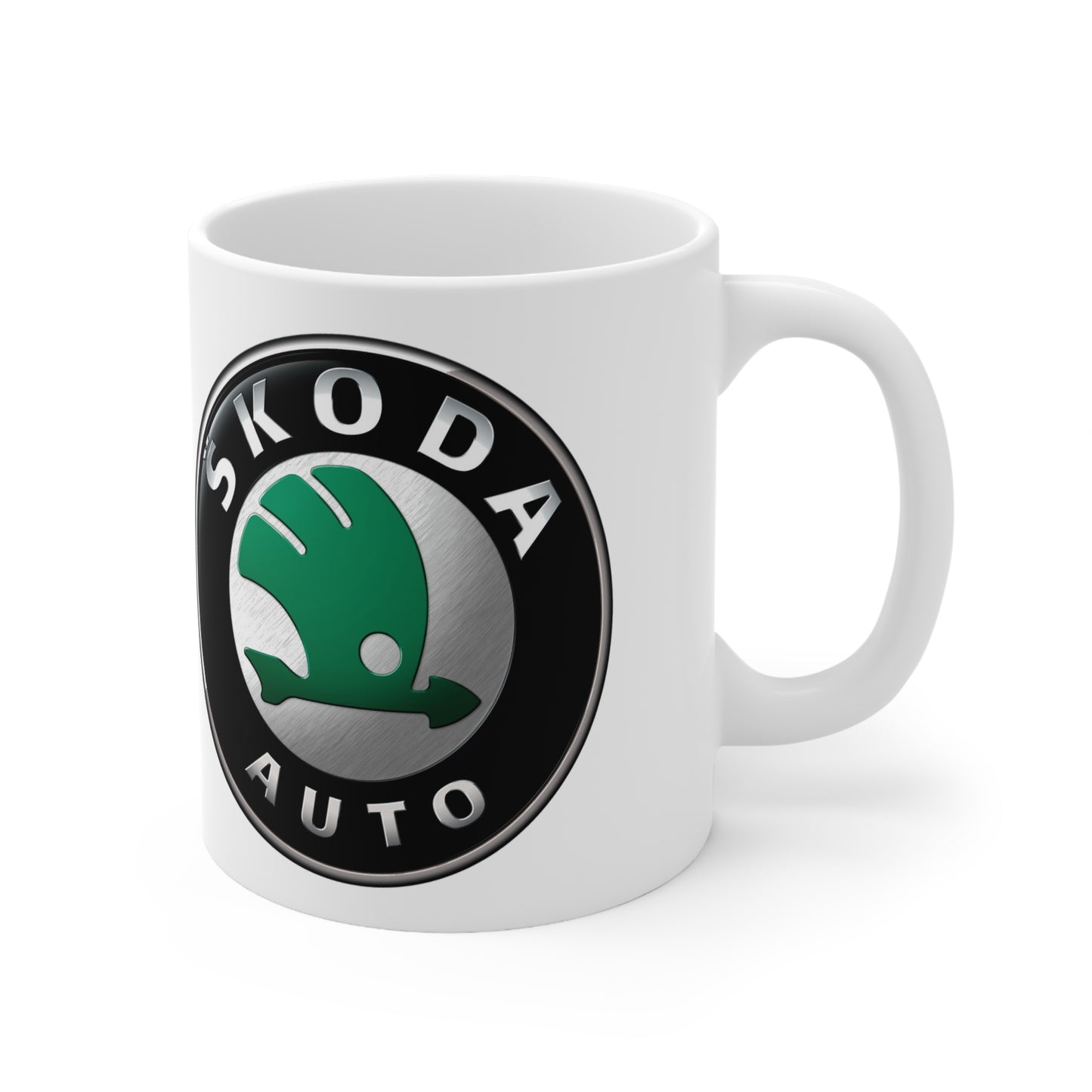 Skoda  - I Love my Skoda White Ceramic Coffee Cup 11oz, 15oz