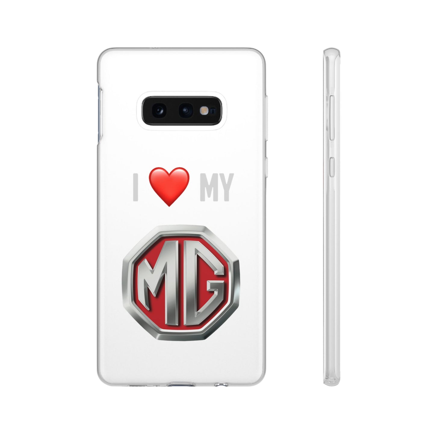 MG Phone Case - Flexible And Frosted TPU Plastic I Love My MG Phone Case