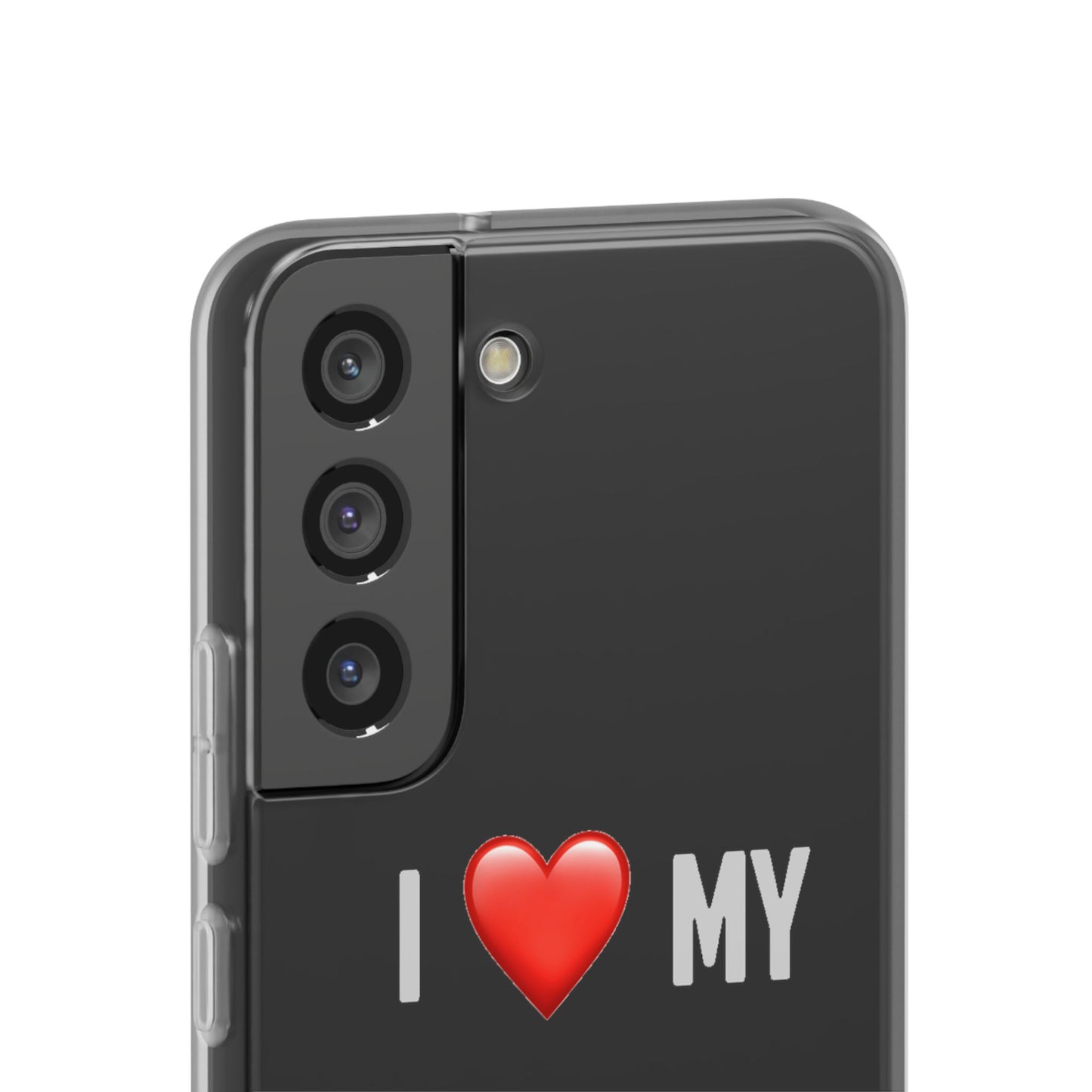 Mini Phone Case - Flexible And Frosted TPU Plastic I Love My Mini Phone Case