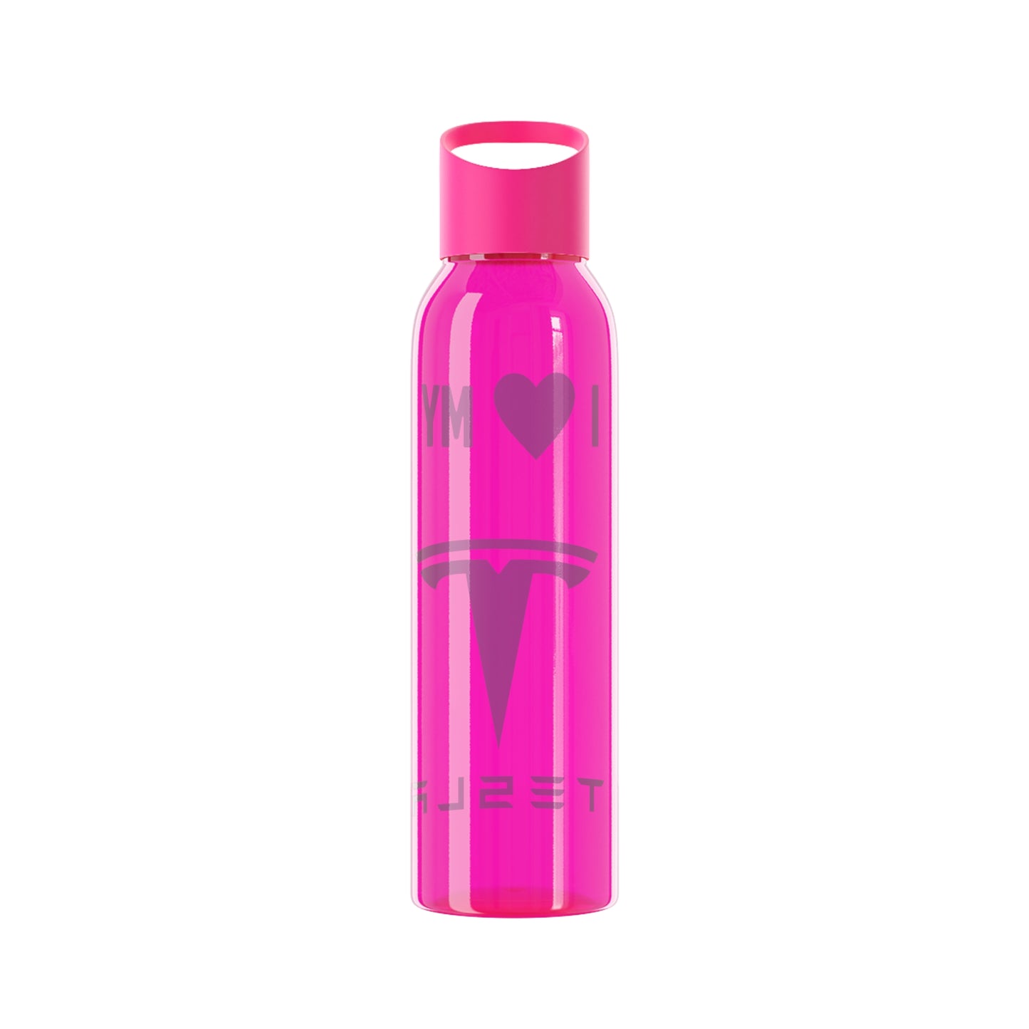 Tesla - I Love My Tesla 22oz Water Bottle