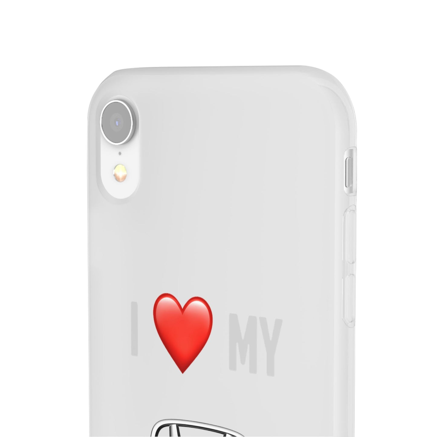 Honda Phone Case - Flexible And Frosted TPU Plastic I Love My Honda Phone Case