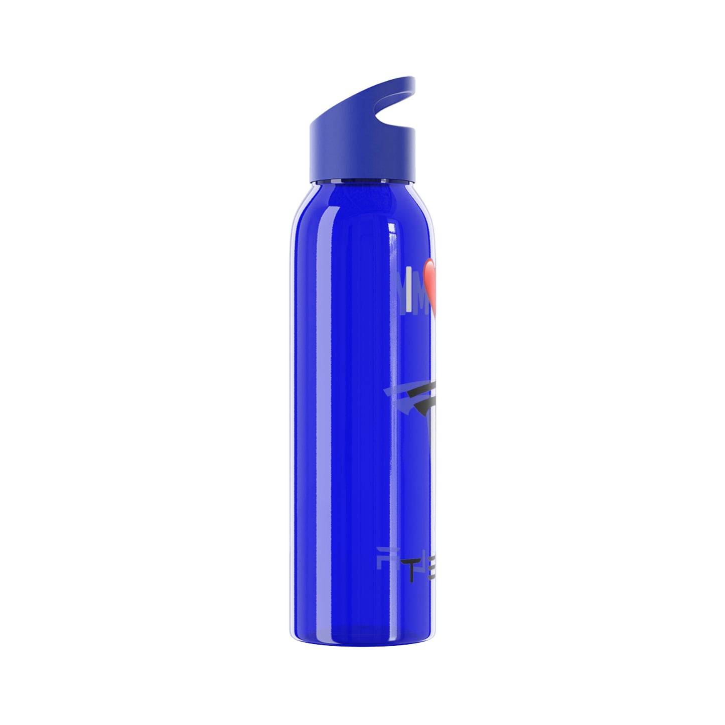 Tesla - I Love My Tesla 22oz Water Bottle