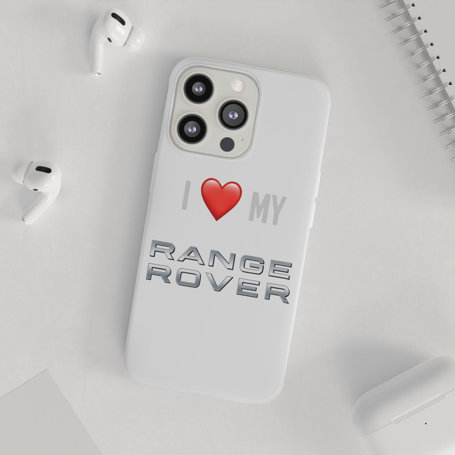Range Rover Phone Case - Flexible And Frosted TPU Plastic I Love My Range Rover Phone Case
