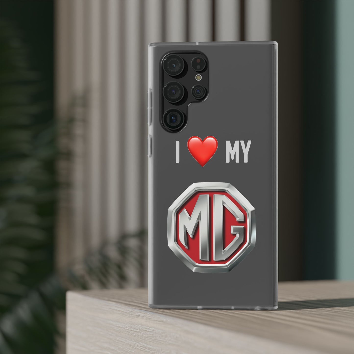 MG Phone Case - Flexible And Frosted TPU Plastic I Love My MG Phone Case