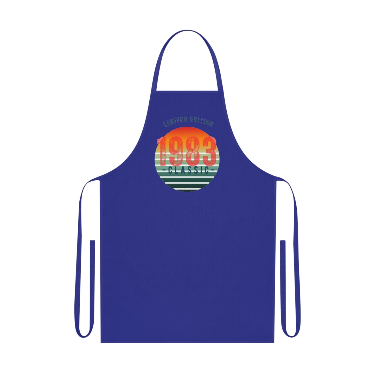 Personalised Custom Limited Edition 1983 Cotton Apron