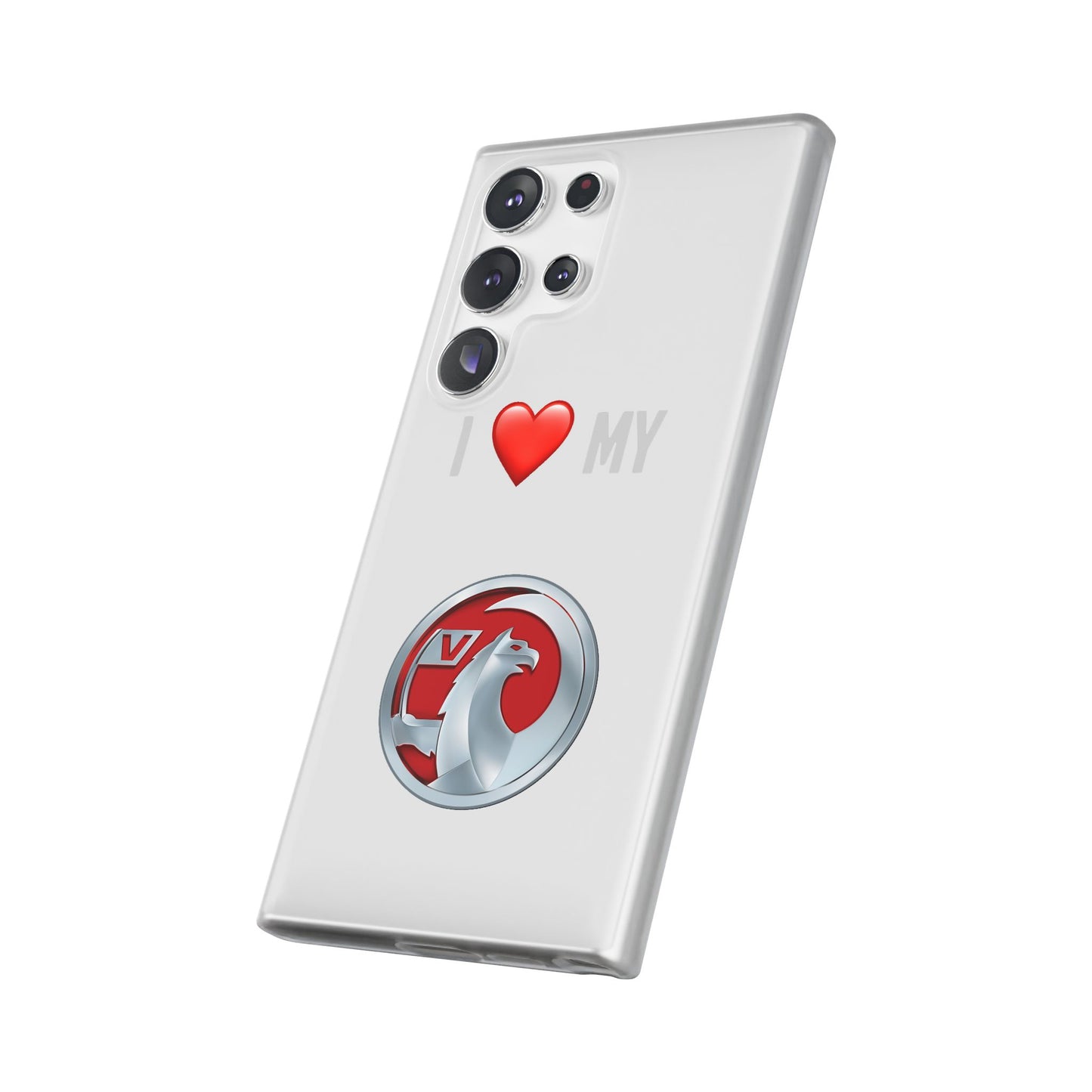 Vauxhall Phone Case - Flexible And Frosted TPU Plastic I Love My Vauxhall Phone Case