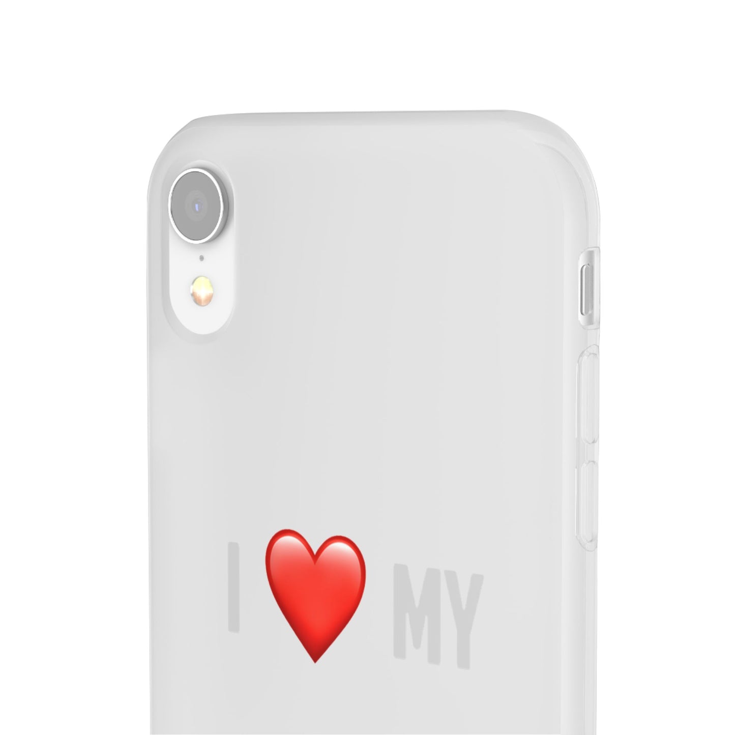 Mini Phone Case - Flexible And Frosted TPU Plastic I Love My Mini Phone Case