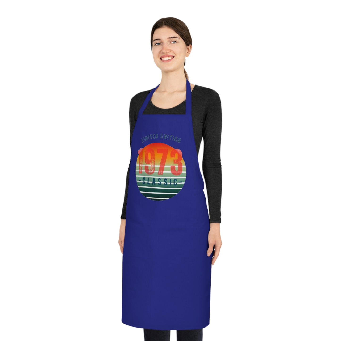 Personalised Custom Limited Edition 1973 Cotton Apron