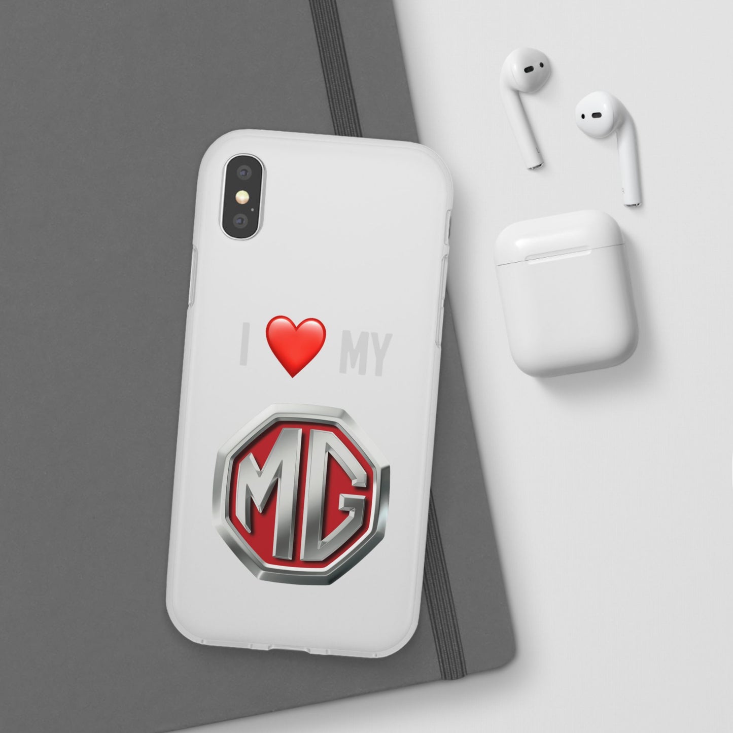 MG Phone Case - Flexible And Frosted TPU Plastic I Love My MG Phone Case