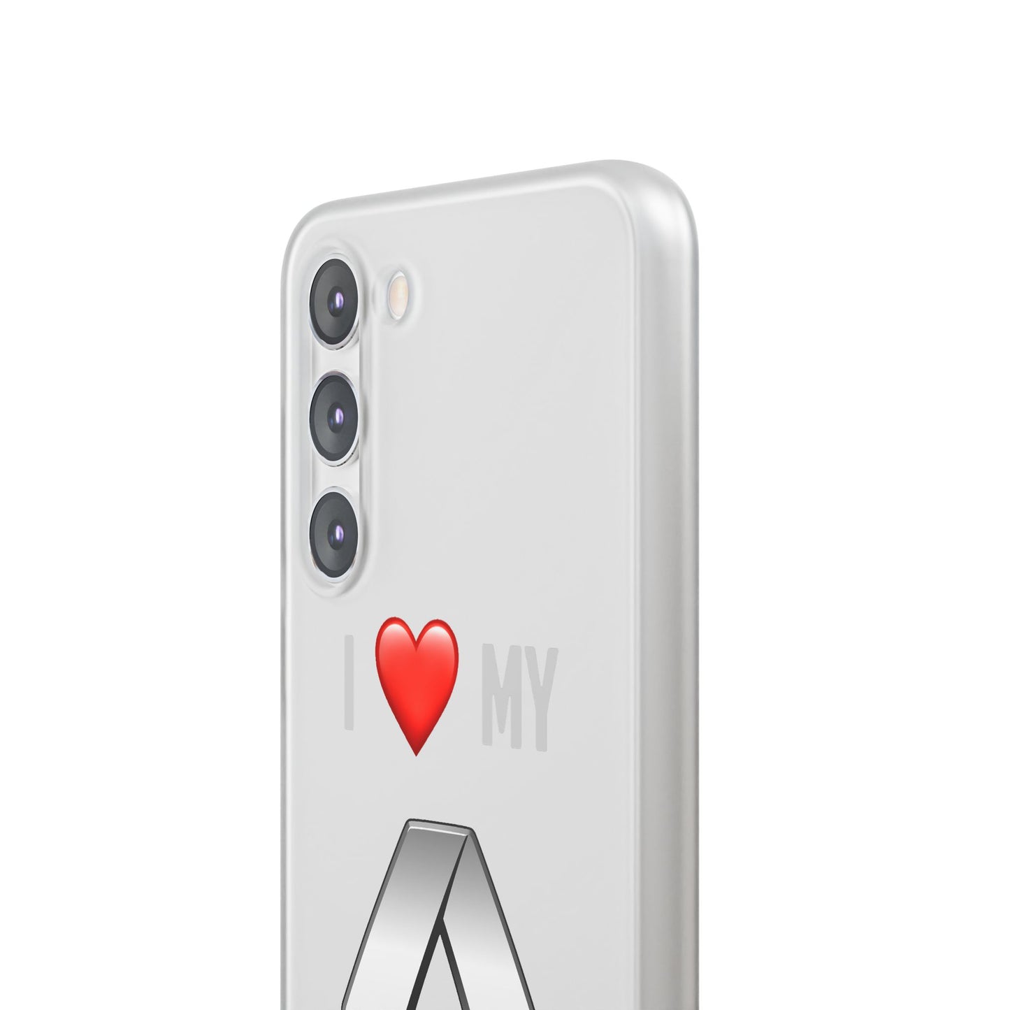Renault Phone Case - Flexible And Frosted TPU Plastic I Love My Renault Phone Case