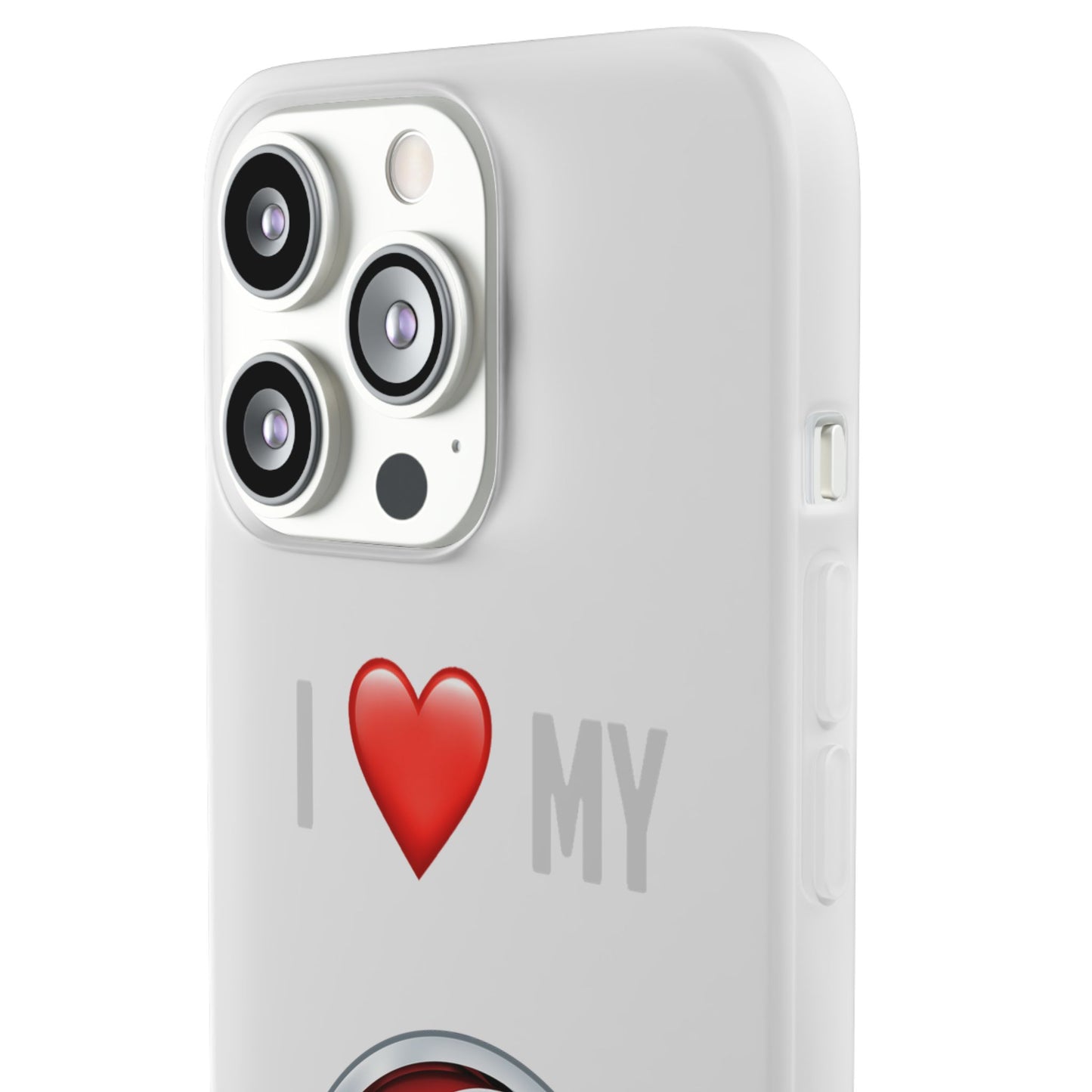 Vauxhall Phone Case - Flexible And Frosted TPU Plastic I Love My Vauxhall Phone Case