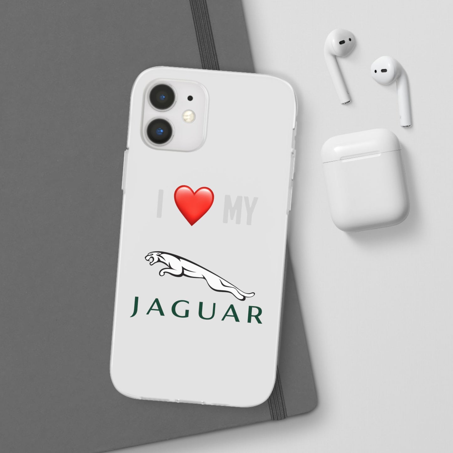 Jaguar Phone Case - Flexible And Frosted TPU Plastic I Love My Jaguar Phone Case