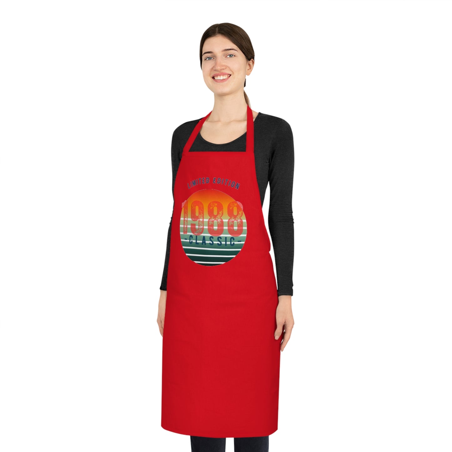 Personalised Custom Limited Edition 1988 Cotton Apron