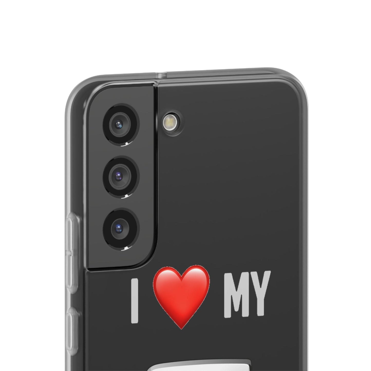 Seat Phone Case - Flexible And Frosted TPU Plastic I Love My Seat Phone Case